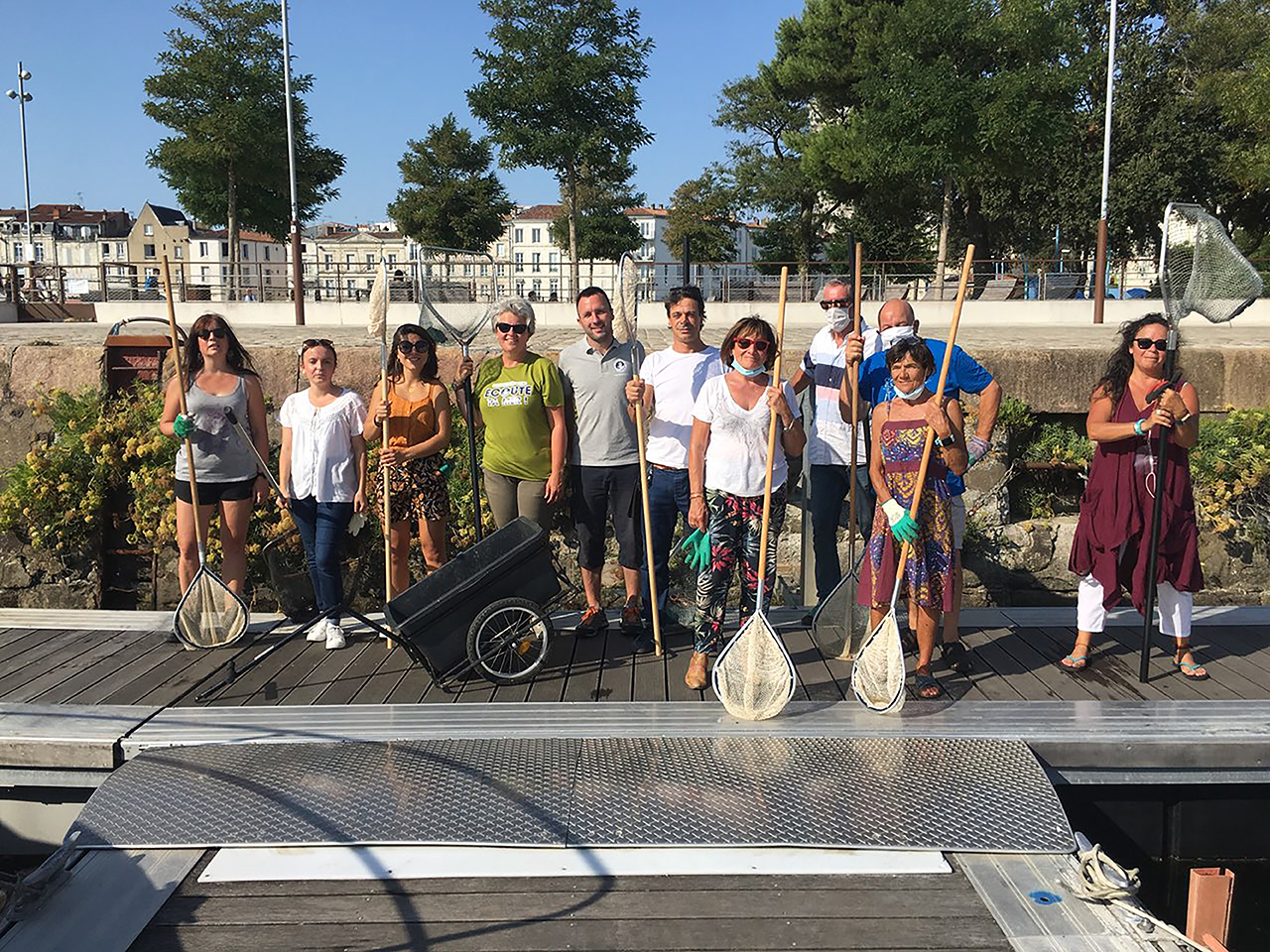 Photo de groupe : Epuise ton déchet